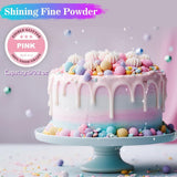 Purpurina comestible: colorante alimentario en polvo de 6 g para chocolate, fresa, muffins, pasteles y fondant (dorado)