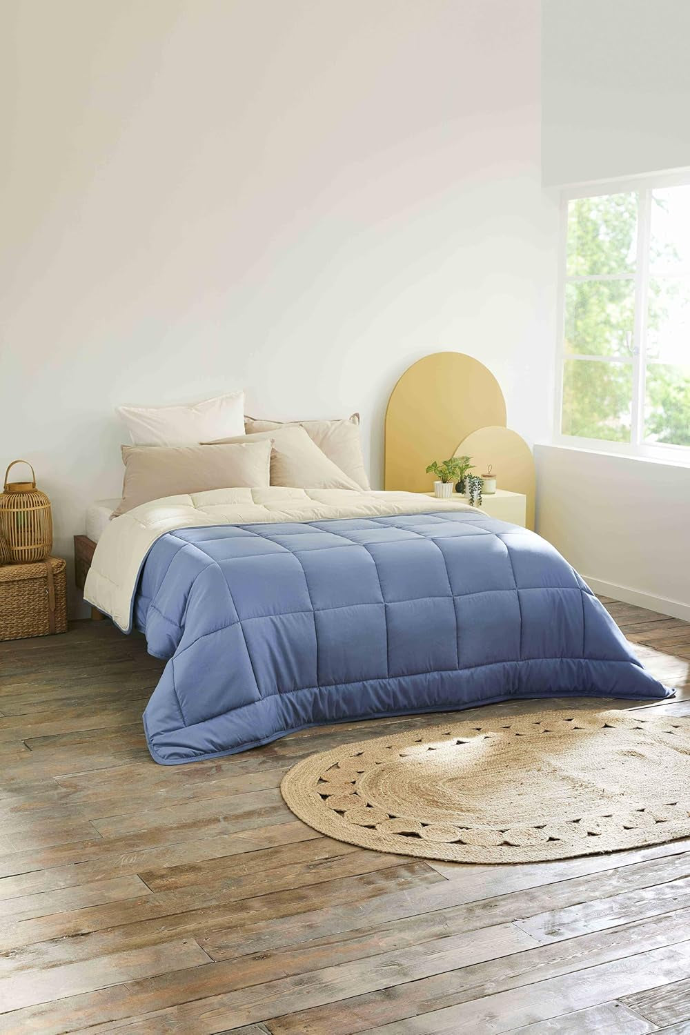 Toison D'Or Colcha Silkydor natural, algodón satinado 380, 240 X 280 cm, blanco Edredones y colchas Naty Shop Gasolina/Sellador Complete Xl