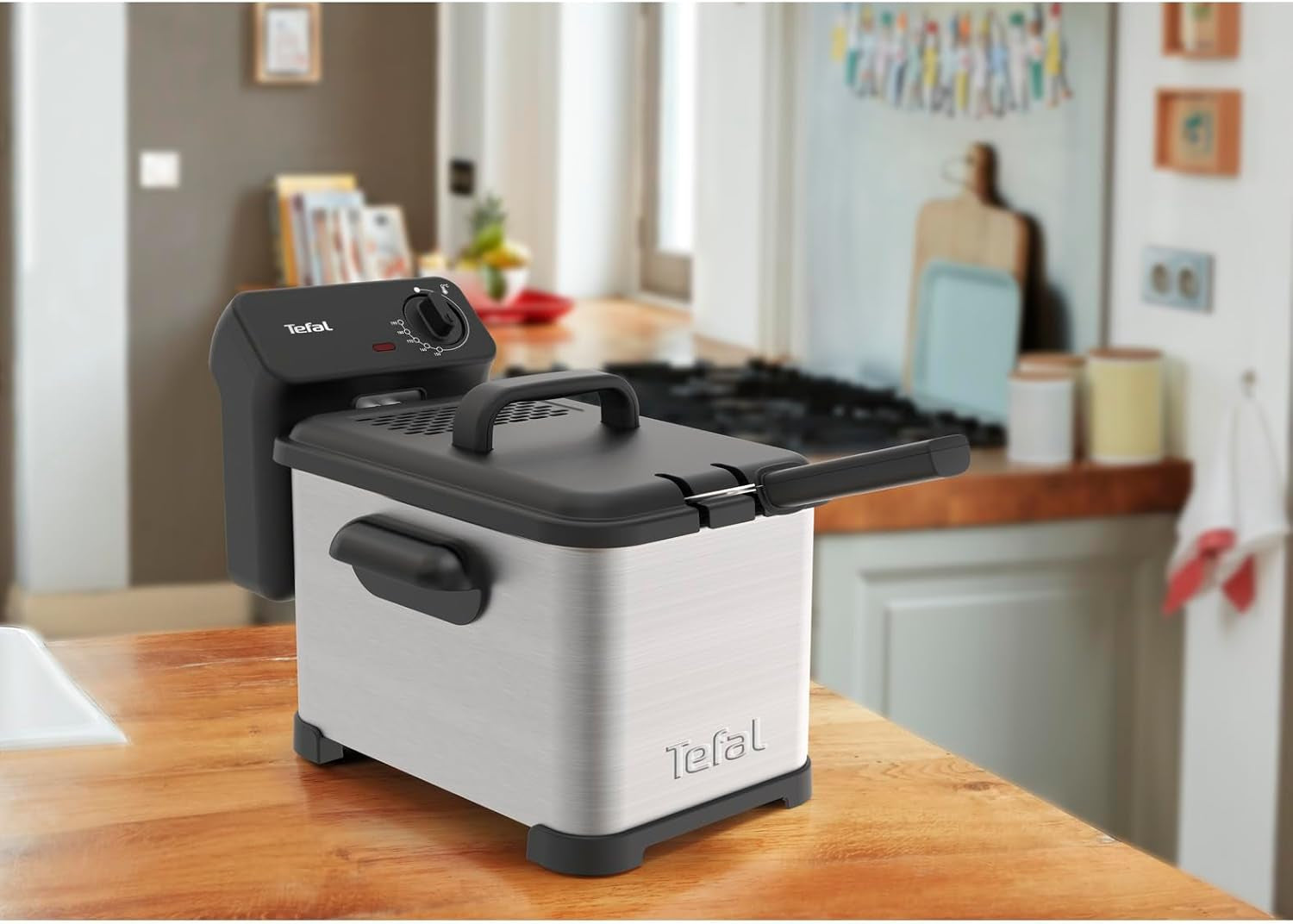 Tefal Family Pro Access 4.0L, 3000 Watt, semiprofesional, con aceite, depósito de aceite extraíble, tecnología de zona de refrigeración Electrodomésticos Naty Shop