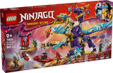 LEGO NINJAGO Dragón Arco de Luz - juguete con 8 minifiguras y una rueda de Spinjitzu - juguete de construcción ninja interactivo para niños y niñas mayores de 9 años - idea de regalo para fans 71836 Juegos de construcción Besuche den LEGO-Store