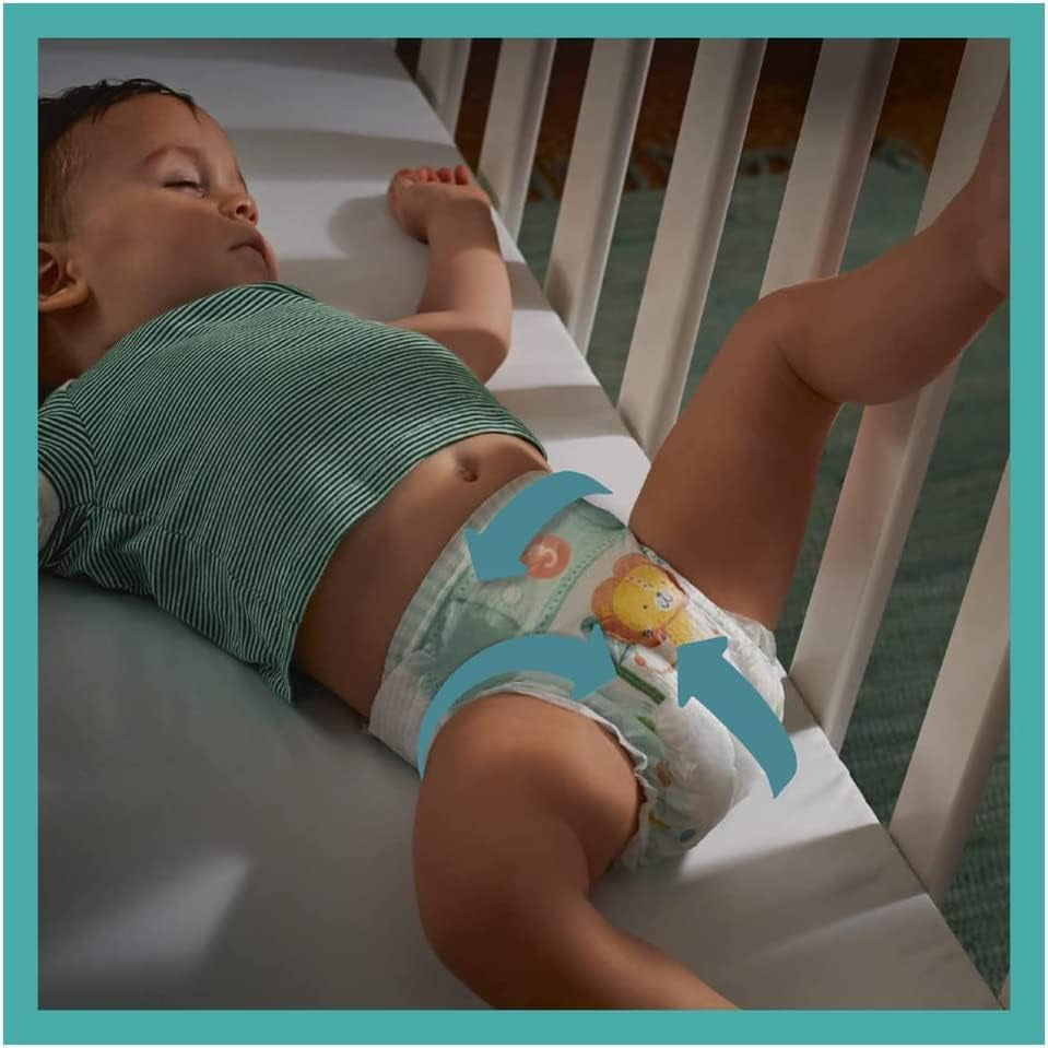 Pañales PAMPERS Baby-DRY talla 7 123