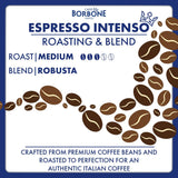 Caffe Borbone Espresso Fuerza 9/10 Compatible Nespresso 10 Cápsulas de Café