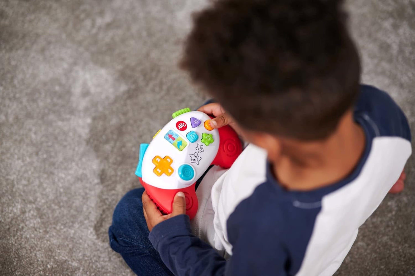 Simba 104010017 - Mando ABC, Juguete Bebe, Sonidos de Animales, Canciones, Más de 20 Sonidos, A Partir de 12 Meses, Habilidad Motriz, Consola de Juegos, Juguete Infantil, Play Phone Bebe Toys Naty Shop