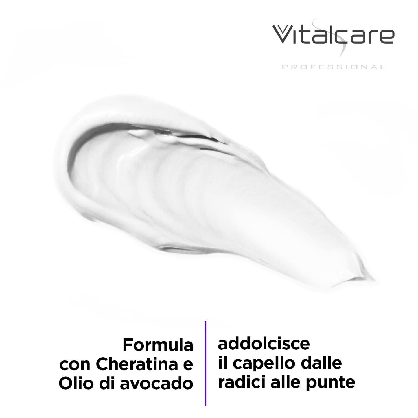 | PRO Smooth - Mascarilla capilar disciplinadora para cabello rizado, rebelde y difícil de alisar con queratina y aceite de aguacate, 25 ml Mascarilla capilar Naty Shop