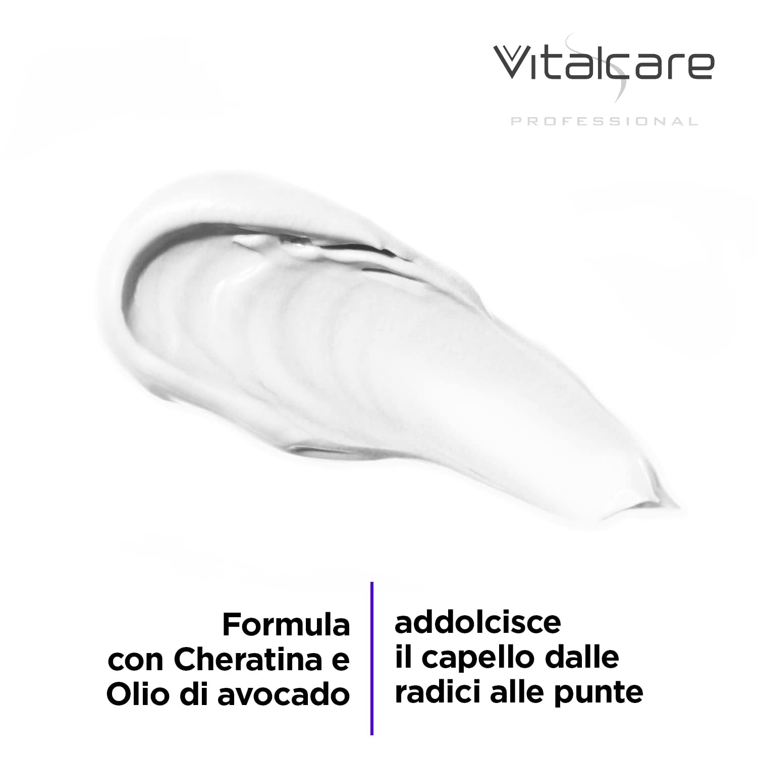 | PRO Smooth - Mascarilla capilar disciplinadora para cabello rizado, rebelde y difícil de alisar con queratina y aceite de aguacate, 25 ml Mascarilla capilar Naty Shop