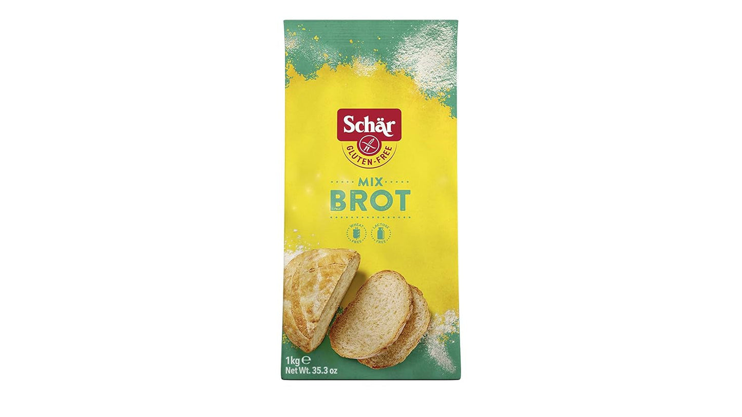 Mix B - Brot Mix Backmischung Glutenfrei 1Kg, 10Er Pack Naty Shop Título predeterminado