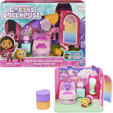 Gabby Dollhouse y Gabby Dollhouse Habitación Deluxe Sweet Dreams Fluffy Cat Dormitorio Almohada Gato y 3 Accesorios 3 Muebles y 2 Cajas Sorpresa Adecuado para edades de 3 años en adelante