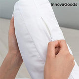 Innovagoods Almohada Ergonómica En Forma De U Para Dormir De Lado, Ideal Para El Embarazo, Favorece La Respiración Tranquila, Reduce Los Ronquidos, Algodón Y Poliéster, Blanco, 39 X 57 X 14 Cm Almohadas Ortopédicas Cervicales Naty Shop