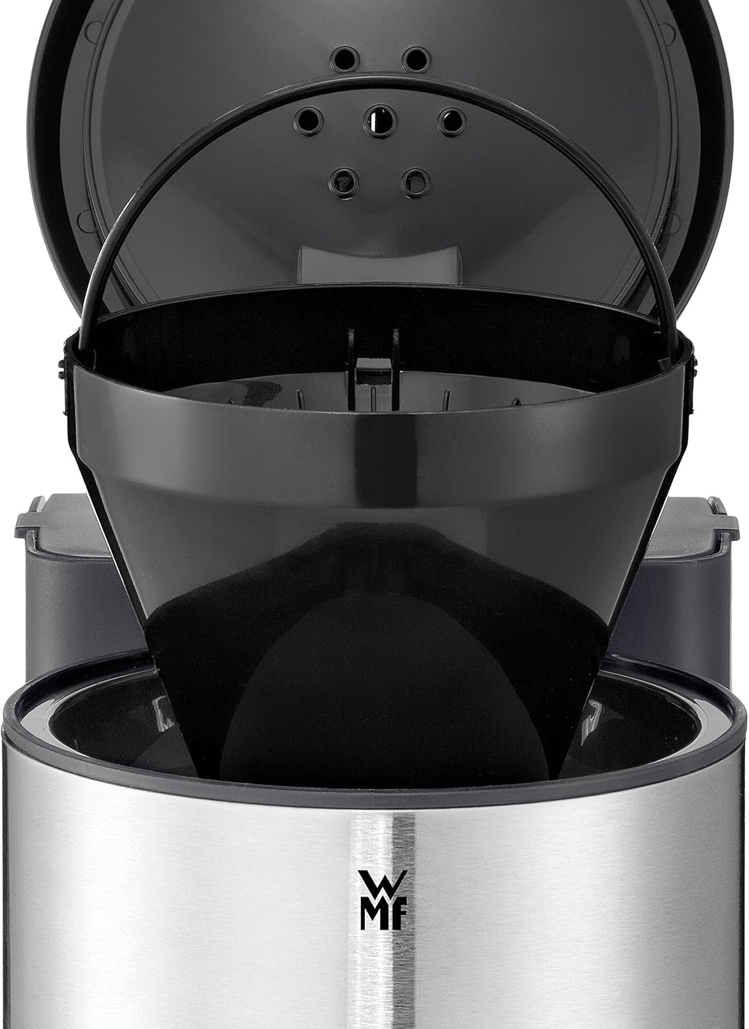 Cafetera espresso WMF Stelio Aroma con termo, café filtrado, 8 tazas, sistema antigoteo, apagado automático, 1000 W