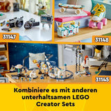 LEGO Creator Juguete de Astronauta Espacial 3 en 1, Kit de Modelo de Perro y Nave Espacial para niños, Decoraciones para jardín de Infantes, Regalo Creativo para niños y niñas de 9 años 31152 Juegos de construcción Besuche den LEGO-Store