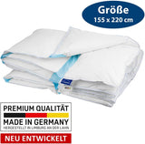Genius Eazzzy Edredón Climate Comfort 155 X 220 Cm, Fibre-tight, Edredón ligero para todas las estaciones, Edredón transpirable, Temperatura agradable para dormir, Edredón para todas las estaciones Edredones y edredones Naty Shop