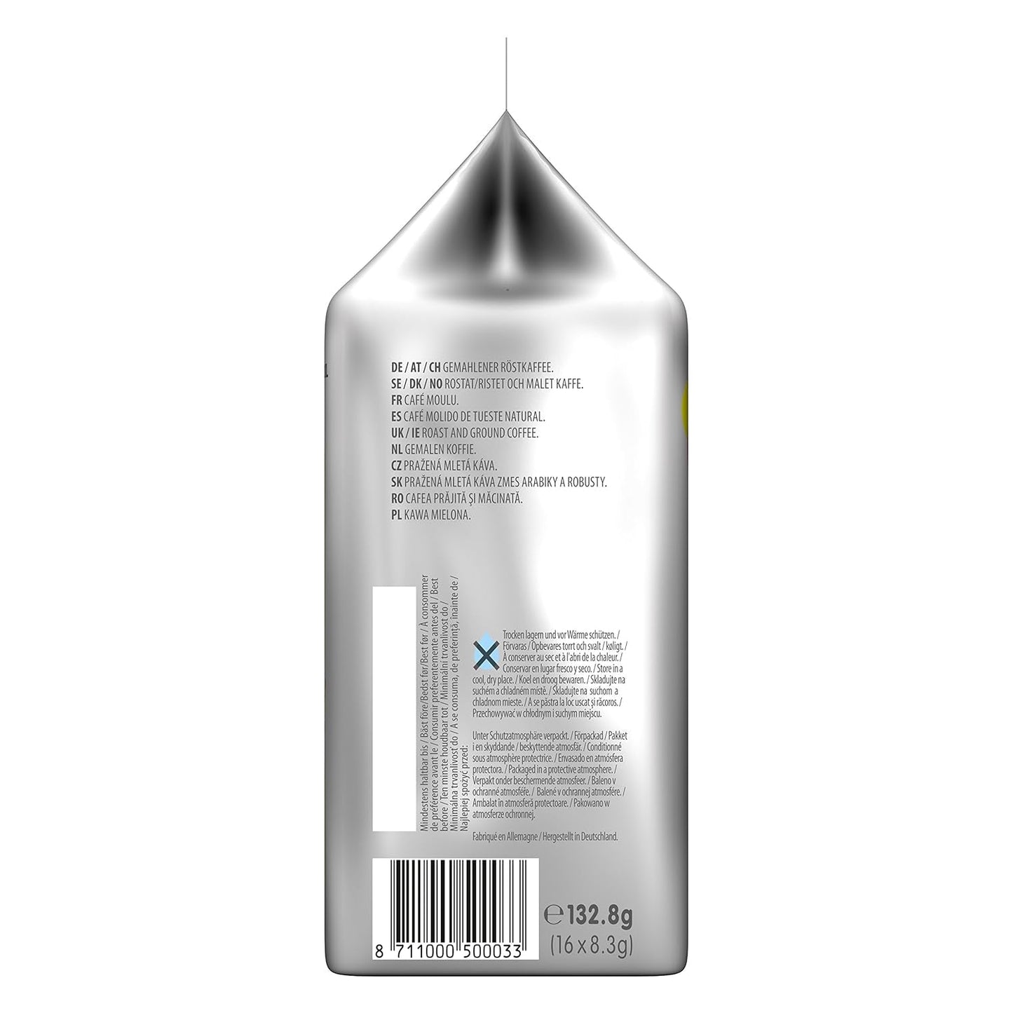 Tassimo Kapseln Jacobs Caffè Crema Classico XL, 5 x 16 pastillas, 80 cápsulas de café