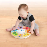 Baby Einstein, Hape, Cal's Smart Sounds Symphony Magic Touch Juguete de actividades electrónico de madera en 3 idiomas (inglés, francés y español), 3 modos, a partir de 6 meses Juguetes para bebés Naty Shop