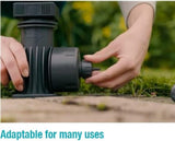 Sistema de riego Gardena Micro-Drip Basic Unit 2000: Unidad básica para reducción de presión, caudal de agua aprox. 2.000 l/h, tecnología de conexión rápida y sencilla (1354-20)