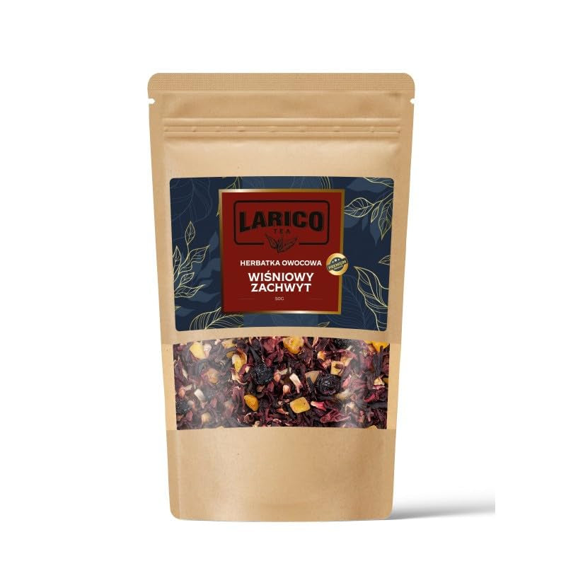 Larico Tea Té de frutas naturales Früchtchen Mix Fresas silvestres Euphorie 50 g/Té a granel de primera calidad/Té a granel natural