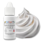 Sugarflair Colourflex Color alimentario a base de aceite blanco, colorante alimentario líquido altamente concentrado, colorante alimentario para crema de mantequilla, chocolate, masa, fondant, glaseado y más - 15 ml