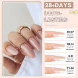 Makartt Poly Nail Extension Gel - Gel de extensión acrílico, gel fortalecedor de uñas, decoración de uñas, 50 ml (púrpura)