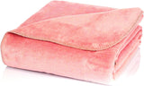Glart cómoda manta Flor de la Vida Rosa-Crudo XL, 150X200 Cm, extra mullida como manta de sofá manta de sofá, manta de yoga manta salvavidas, manta de felpa para sofá Camas y Mantas Glart Uni-Altrosé 150X200Cm