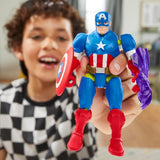 Mixmashers Marvel Capitán América Vengadores Mix-And-Match Figuras de acción y accesorios Figuras de acción Naty Shop