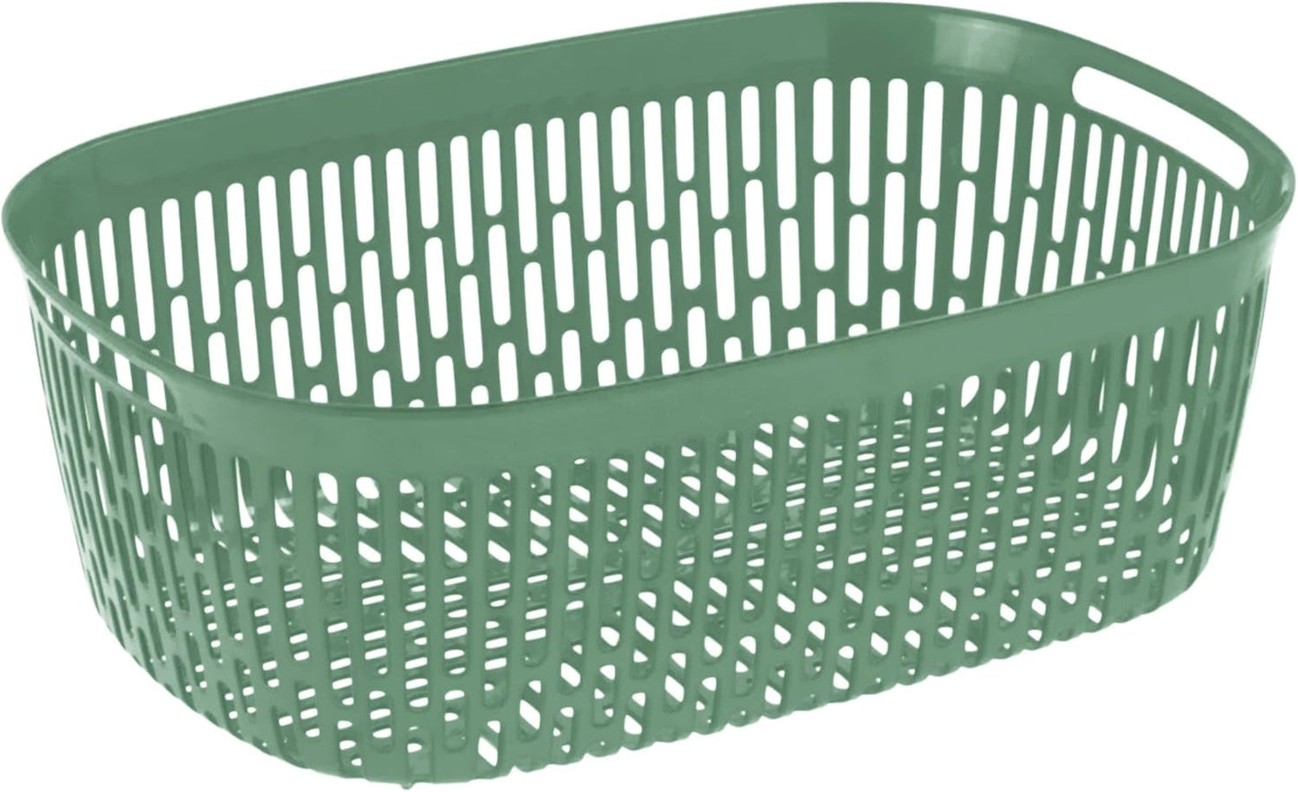Sierra para conservar sabor a fruta, plástico, verde, 4 LT - rectangular Cajas para conservar alimentos Naty Shop