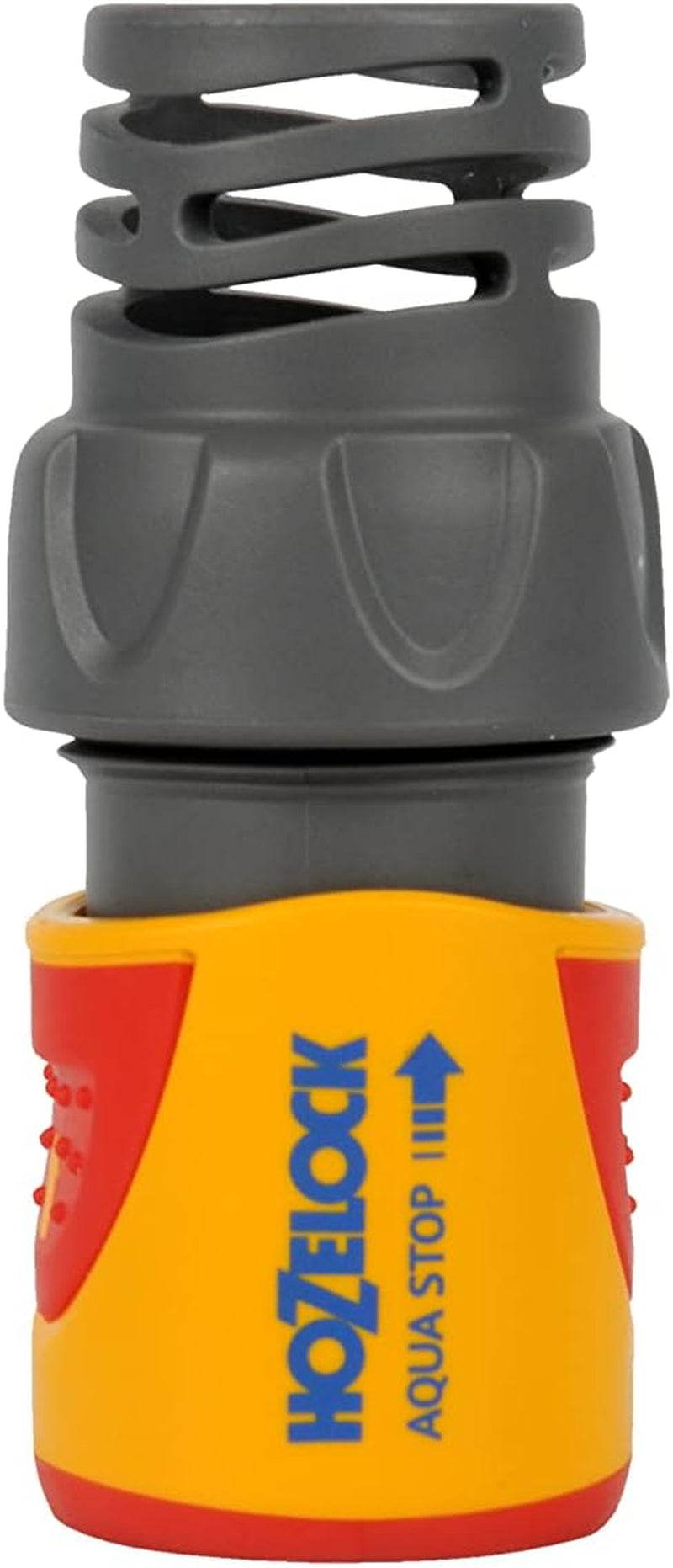 HOZELOCK - 2 Acopladores de Manguera Plus Ø 12,5 mm - 15 mm (1/2"- 5/8") Soft Touch: Conexión de manguera impermeable, antideslizante, flexible y extendida que evita torceduras y goteos [2050P0025]