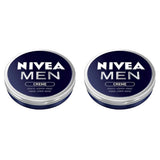 NIVEA MEN Creme, crema nutritiva para la piel con vitamina E, 150 ml Naty Shop 2 x 75 ml 75 ml