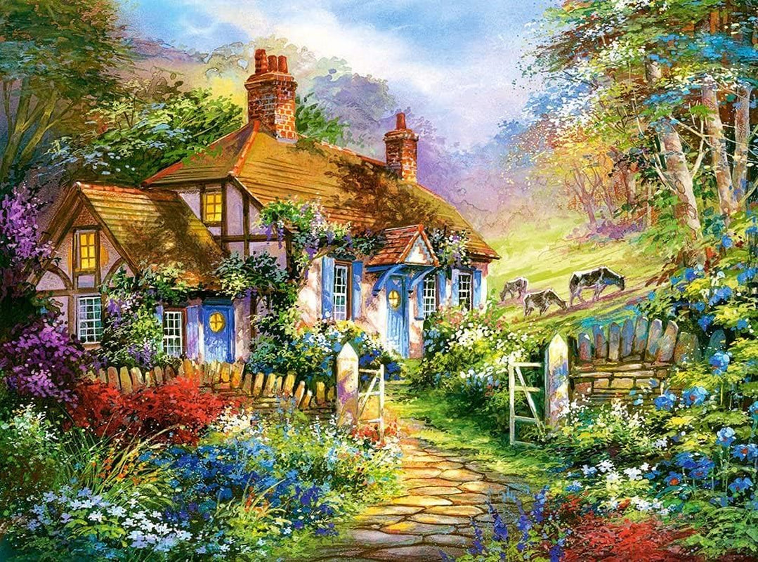 Castorland C-300402-2 - Casa del Bosque, rompecabezas de 3000 piezas Puzzle Naty Shop