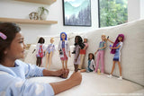 Muñeca Barbie GTW39 - Enfermera (aprox. 30 cm) con top estampado y pantalones rosas, zapatos blancos y estetoscopio, gran regalo para niños a partir de 3 años