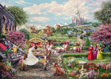 Schmidt Spiele 58038 Disney, Cenicienta felices para siempre, Thomas Kinkade, rompecabezas de 1000 piezas, multicolor Puzzle Naty Shop