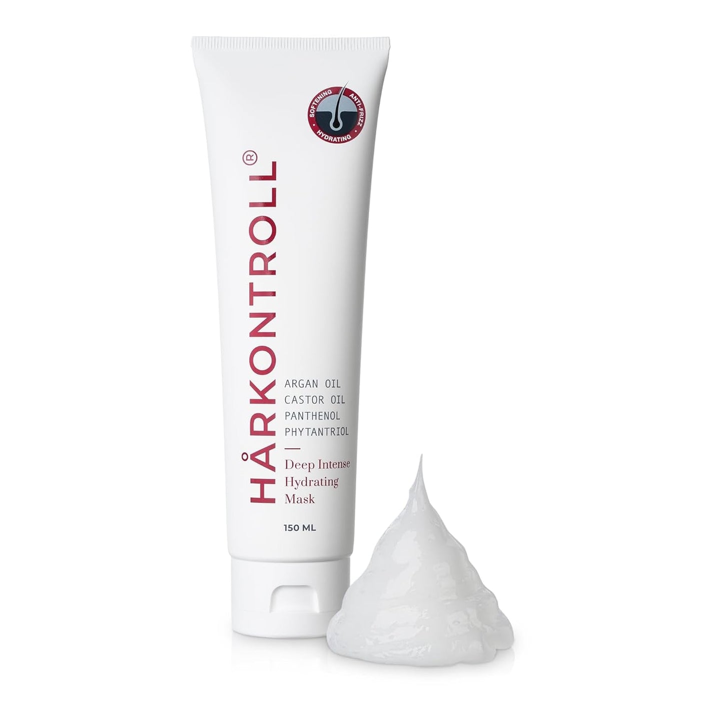 Harkontroll Deep Intense Hydrating Mask, mascarilla capilar hidratante intensa, 150 ml Mascarilla capilar Naty Shop