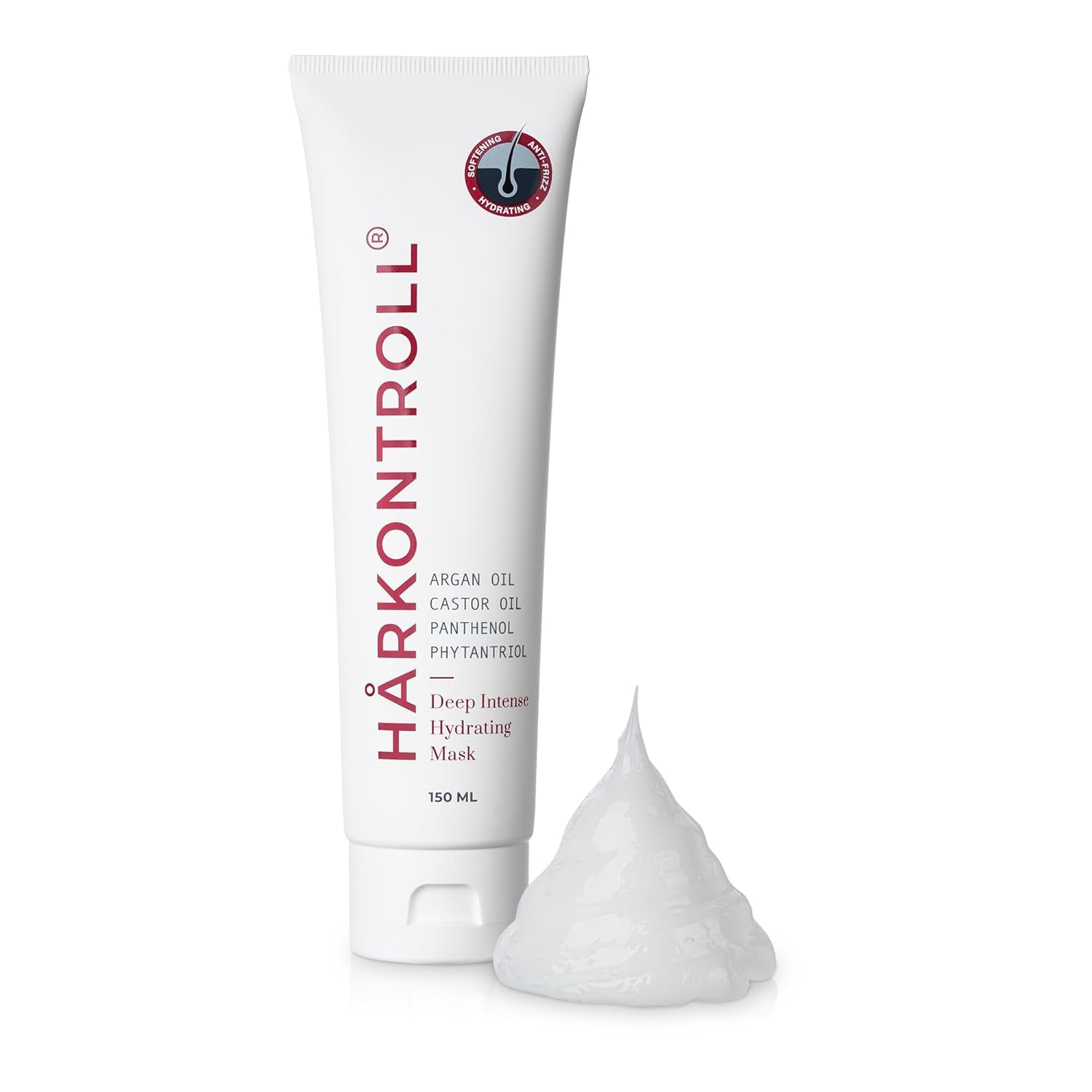 Harkontroll Deep Intense Hydrating Mask, mascarilla capilar hidratante intensa, 150 ml Mascarilla capilar Naty Shop