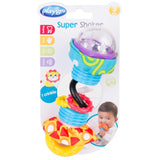 Playgro Sonajero Super Shaker - pelota sonajero para bebe - pelota sonajero - pelota sonajero para niños - pelota sonajero - motricidad - juguete bebe - motricidad para bebes - juguetes coloridos Bebe Naty Shop
