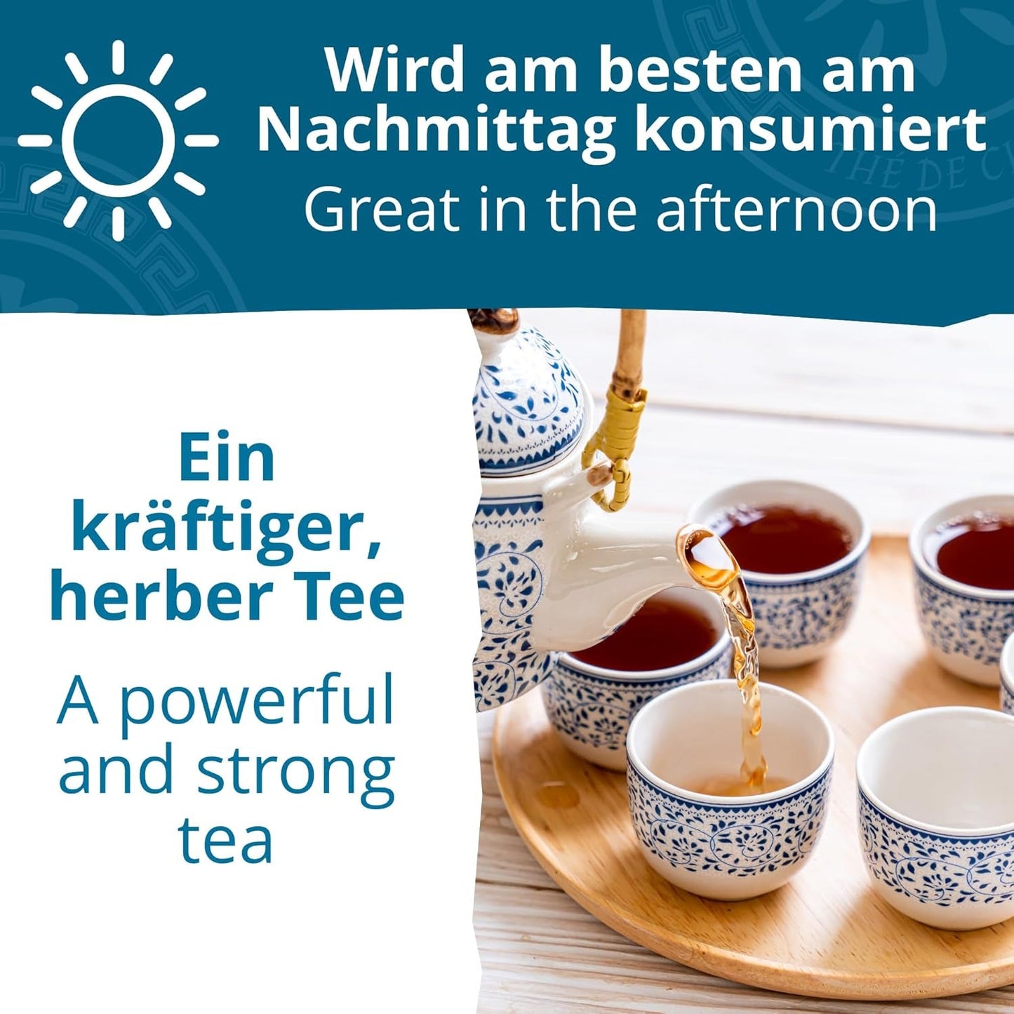 Khla - Té Bio Oolong 100 G - Té Azul - Té Suelto Natural - Té Asiático Orgánico - Suelto y Cortado - Té de Hierbas e Infusiones - De China