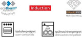 Gastrosus Industar Diamas Pro, Ollas y Sartenes de acero inoxidable Naty Shop