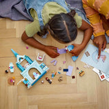 LEGO Disney Frozen Palacio de Hielo de Elsa, Castillo de la Reina de Hielo, muñeca de juguete de la Princesa ELSA y Anna, además de 2 figuras de animales, fantástico regalo para niñas y niños de 4 años 43238 Juegos de construcción Besuche den LEGO-Store