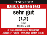 GRAEF Master M20EU Multi Rebanadora en acero inoxidable, plata Trituradoras y Rebanadoras Naty Shop