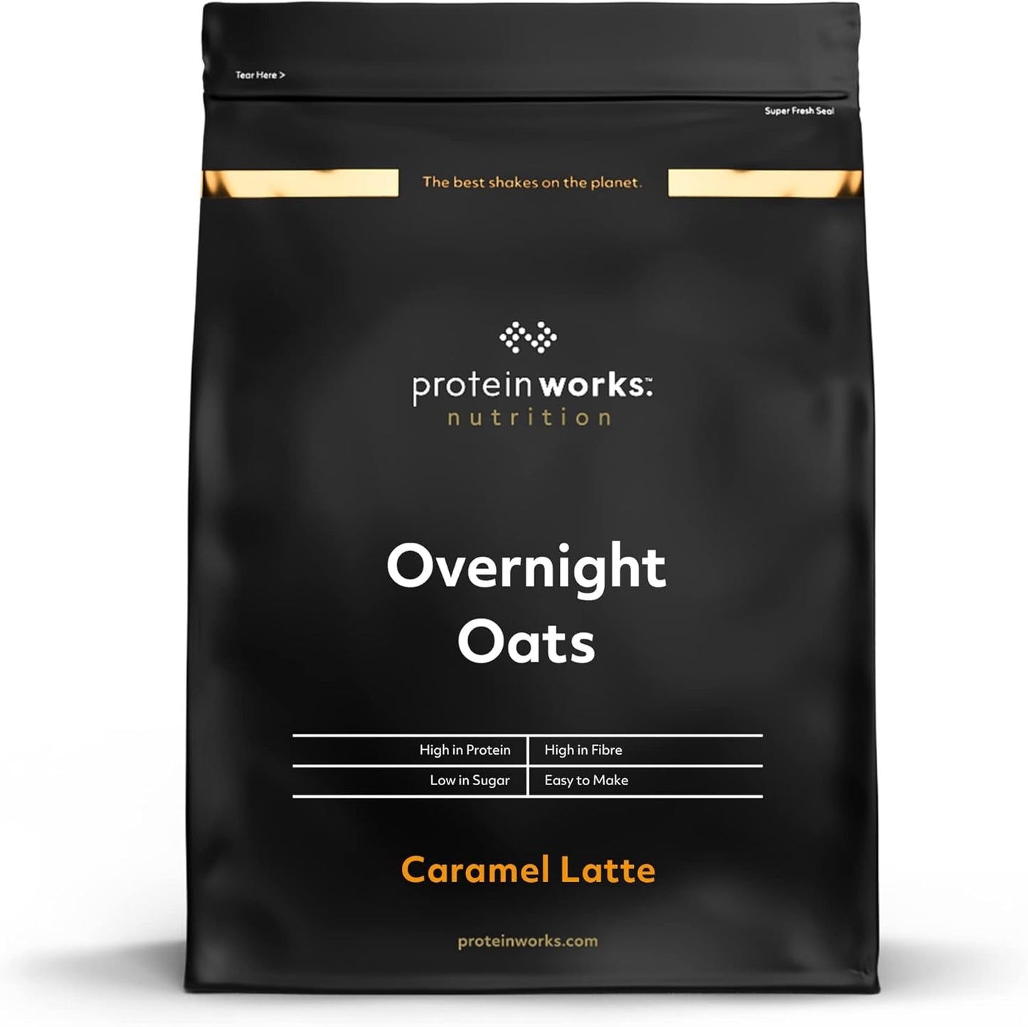 Avena nocturna con proteínas | Chocolate negro y frambuesa | Desayuno rico en proteínas | Merienda baja en azúcar | Avena con IG bajo | 500g