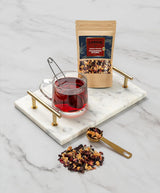 Larico Tea Té de frutas naturales Früchtchen Mix Fresas silvestres Euphorie 50 g/Té a granel de primera calidad/Té a granel natural