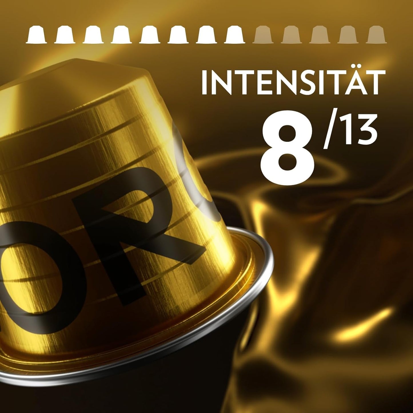 Lavazza Qualità Oro, Arábica-Bohnen con sabor afrutado-floral, 10 cápsulas, compatible con Nespresso