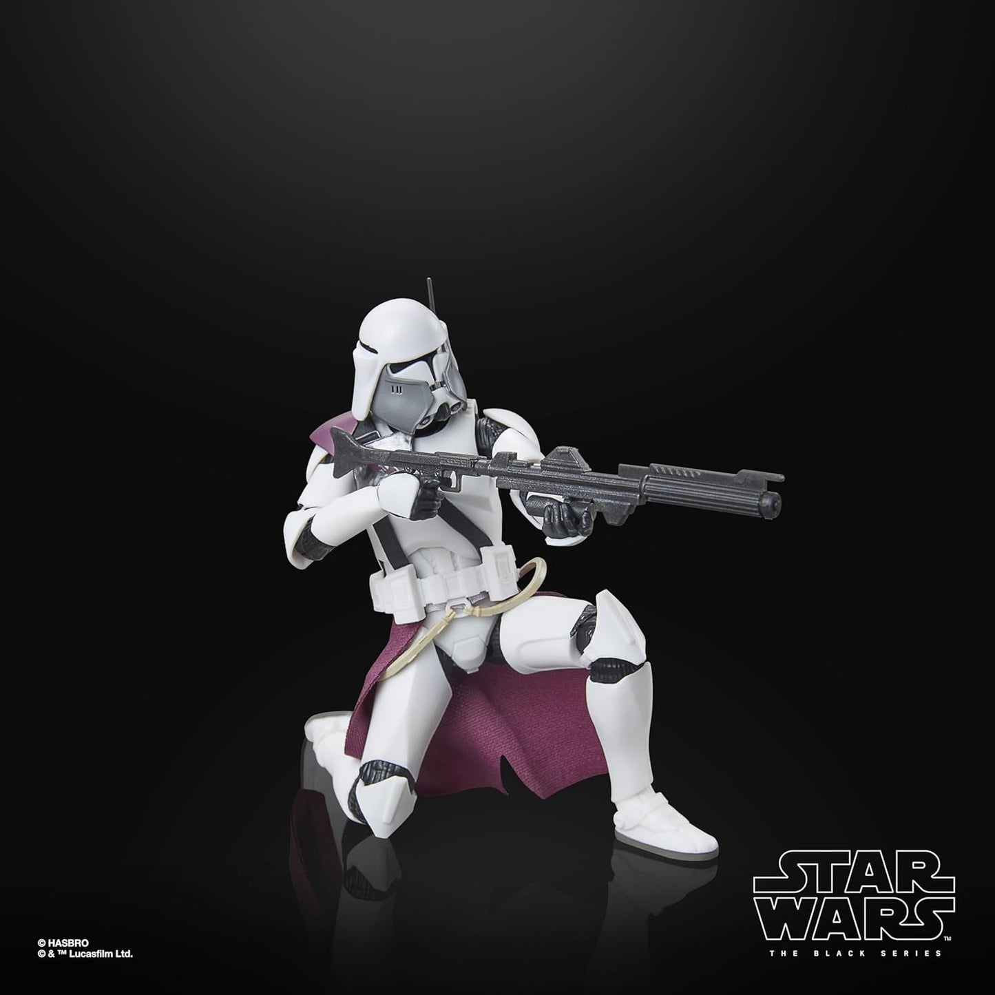 Star Wars Black Series Clone Commander Bacara, Star Wars: Ahsoka Figura coleccionable premium (15 cm) Figuras de acción Naty Shop
