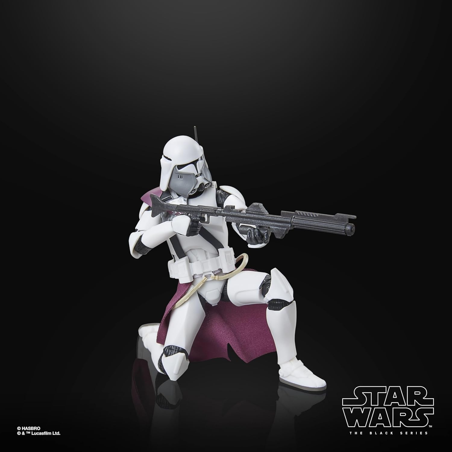 Star Wars Black Series Clone Commander Bacara, Star Wars: Ahsoka Figura coleccionable premium (15 cm) Figuras de acción Naty Shop