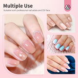 125 Nail Art Schwämme y 4 Krallen Nail Sponge Metallgreifer para Ombre y gradiente Nageldesign, Nagelkunst-Schwamm Pinsel, Maniküre Zubehör para Nägel, Nail Art Schwämme para Babyboomer Effekte DIY