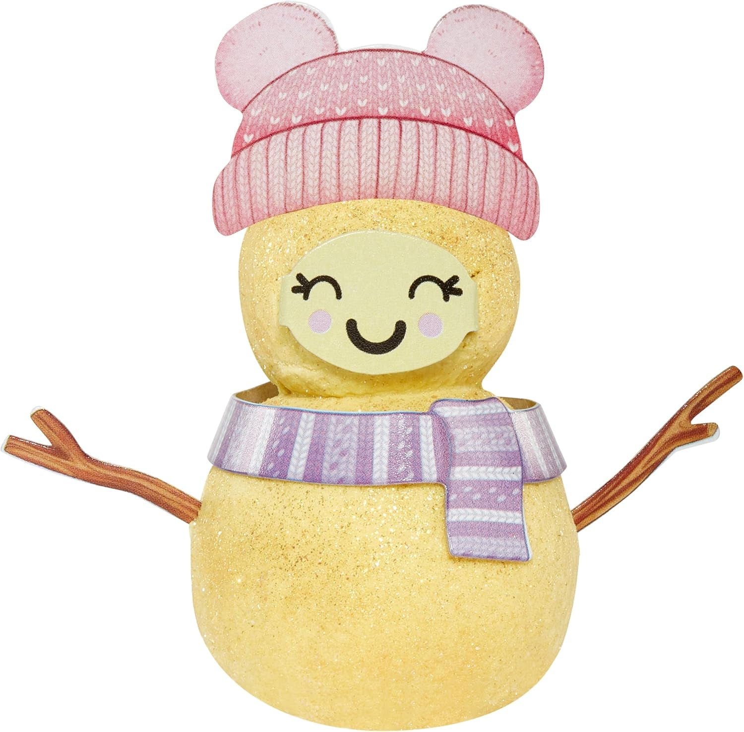 Rainbow High Winter Wonderland - Sunny (Amarillo) - Muñeco de nieve inflable con agua mágica oculta de 28 cm con juego de muñeco de nieve, adecuado para niños y coleccionistas de 4 a 12 años