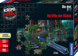 Los tres??? - Puzzle De Crimen - La Villa De Los Puzzles By KOSMOS 697976, 300 Piezas, Brillan En La Oscuridad, Con Lámpara UV, Lectura, Puzzle, Resolución De Puzzles, Puzzle De Detectives A Partir De 10 Años Puzzle Naty Shop Título Predeterminado
