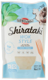 Miyata Shirataki Fideos Udon Harina Konjac Paquete de 6 (6 x 270 g)