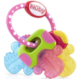 El mordedor Nuby para bebés favorece la vista y la motricidad; el juguete de agarre de gel de hielo llega incluso a los molares; a partir de 4+ meses