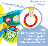 Lamaze Juguete Bebé "Freddie la Luciérnaga" Clip & Go, Juguete de Alta Calidad para Niños Pequeños, Colgante de Agarre para Fortalecer la Relación Padre-Hijo, A Partir de 0 Meses, Múltiples Colores Bebe Toys Naty Shop