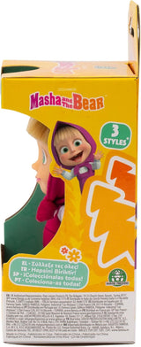 Muñeca Masha y Michka de 12 cm, traje de verano coleccionable, modelo de juguete para 3 años en adelante MHA001