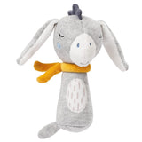 Fehn juguete bastón de agarre para niños fehnNatur juguete conejo - juguete de actividad motora con sonajero para agarrar, abrazar - juguete de agarre de algodón orgánico - juguete para bebés y niños pequeños a partir de 0 meses Jucarii Bebe Naty Shop Donkey Nature