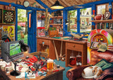 Schmidt Spiele 59977 Puzzle secreto, El taller del padre, puzzle 1000 piezas Puzzle Naty Shop